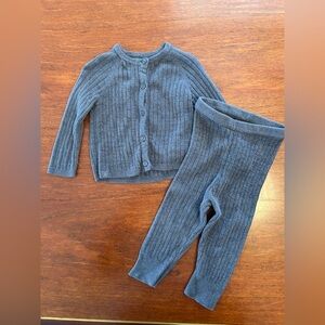 BAREFOOT DREAMS Cardigan & Pant Set Sz 6-12